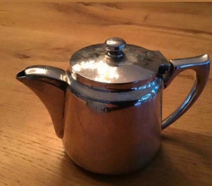 Melkkannetje, verzilverd, Antiek en Kunst, Curiosa en Brocante, Ophalen