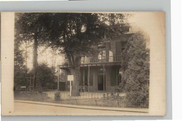 Bennekom Huize Beukenoord FOTOKAART 1921, Verzamelen, Ansichtkaarten | Nederland, Ongelopen, Gelderland, 1920 tot 1940, Verzenden