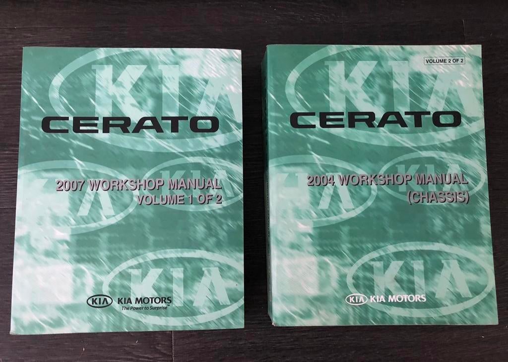 Werkplaats Handboeken(Shop Manual) Kia Cerato, Ophalen of Verzenden