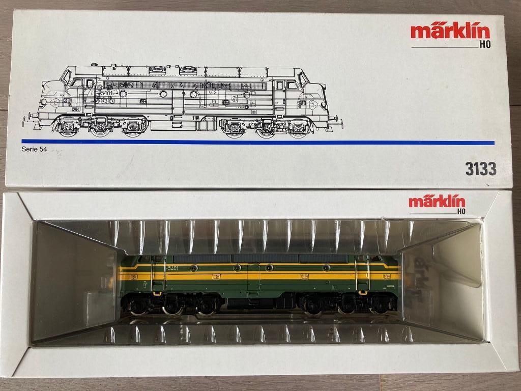 Marklin ho 3133 locomotief nieuwstaat, Hobby en Vrije tijd, Modeltreinen | H0, Ophalen, Wisselstroom, Locomotief, Nieuw
