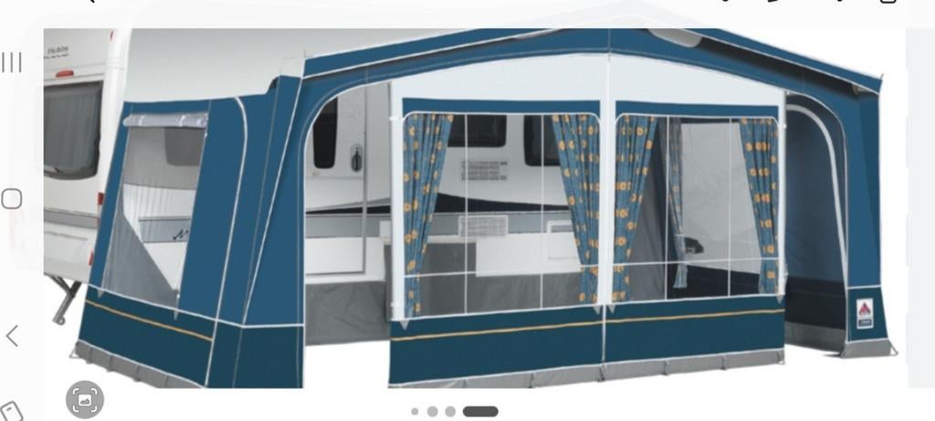 Te koop: Dorema xl voortent mt 8 met dorema luifel., Caravans en Kamperen, Voortenten en Luifels, Ophalen, Gebruikt, Ten Cate All Season 200g/m2