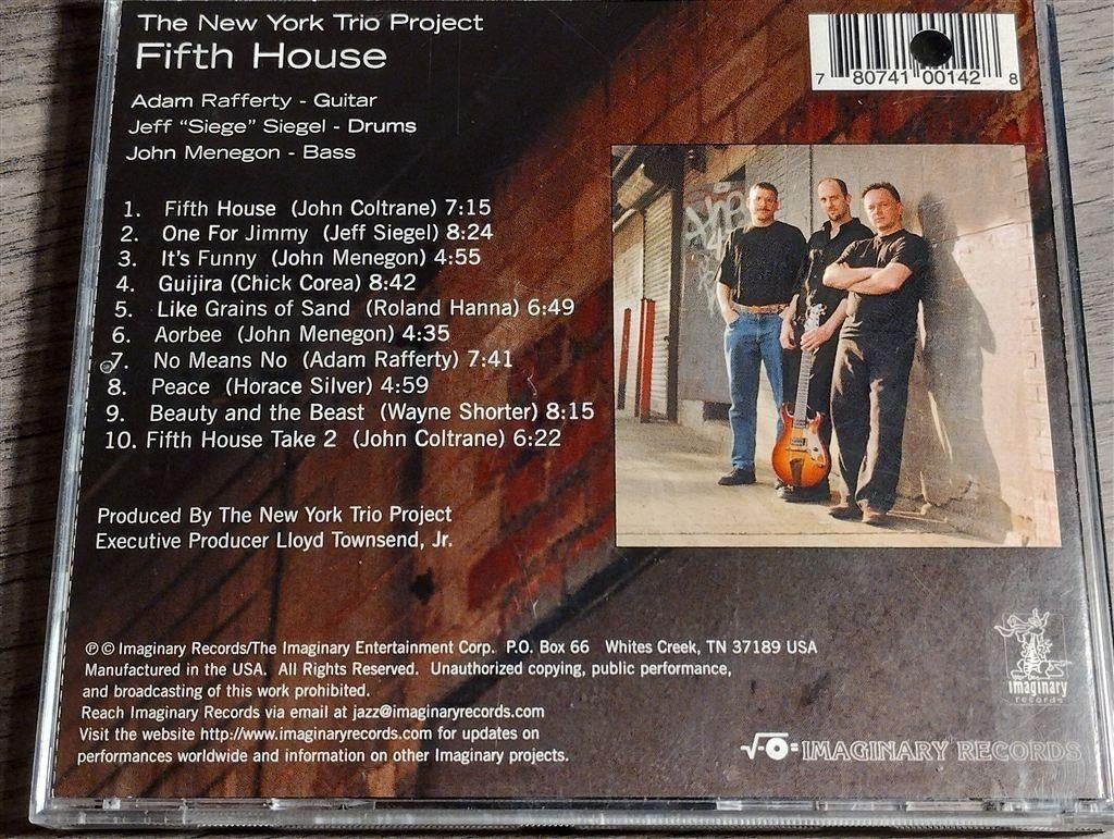 The New York Trio Project ‎- Fifth House, Ophalen of Verzenden, 1980 tot heden, Gebruikt, Jazz