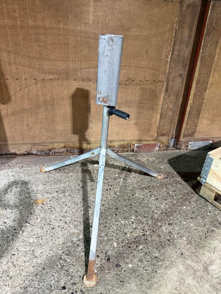 Uitschuifbare mast, Ophalen, Gebruikt