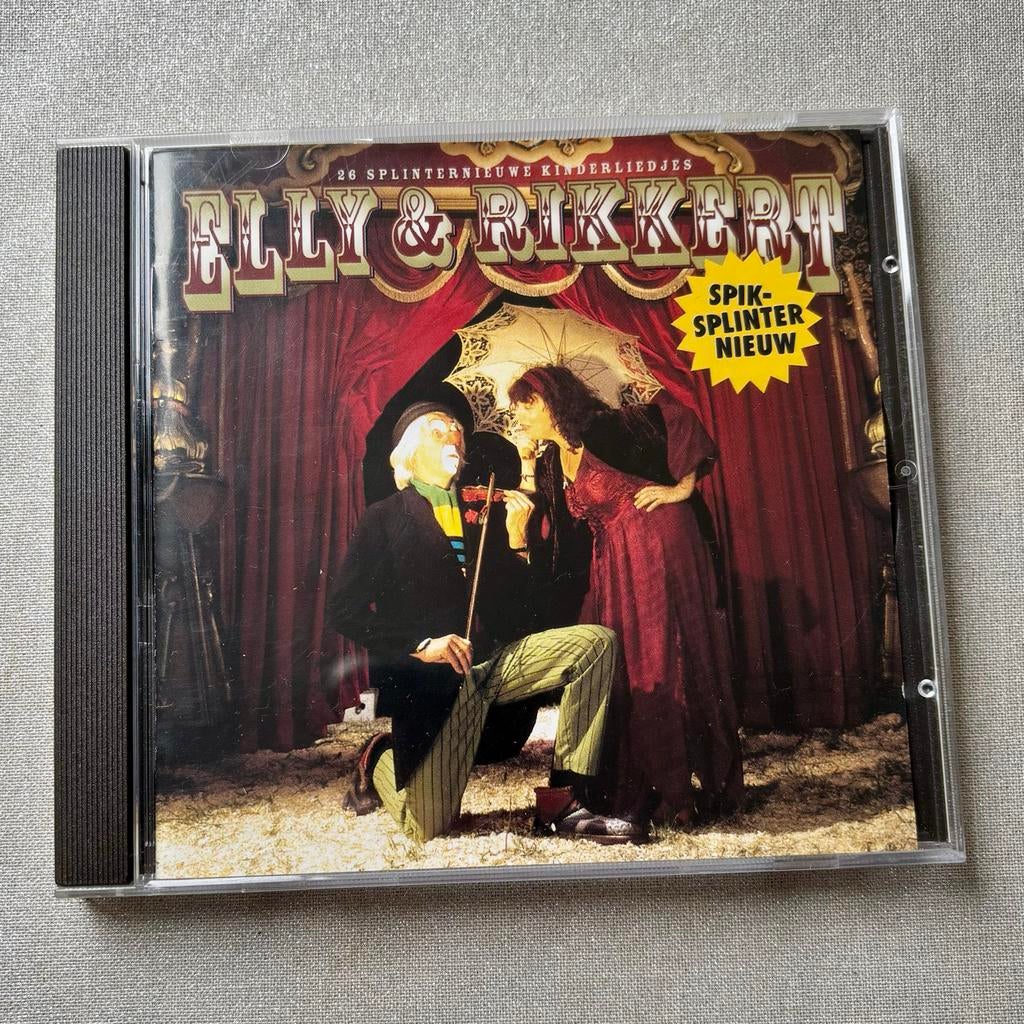 Elly & Rikkert: Splinternieuw - 26 Kinderliedjes CD, Cd's en Dvd's, Cd's | Kinderen en Jeugd, Ophalen of Verzenden, Gebruikt, Muziek