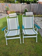 Zeer nette  tuinstoelen, Ophalen of Verzenden, Zo goed als nieuw, Aluminium