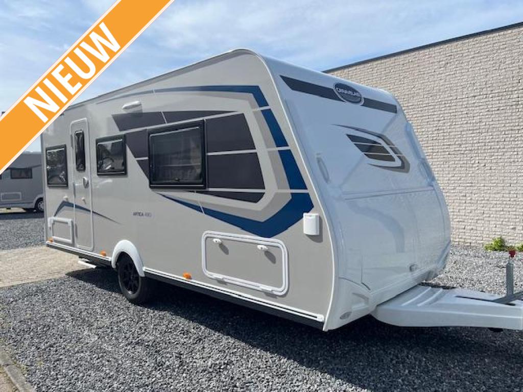Caravelair Artica 490 Pack VIP+Vloerverwarming, Rondzit, Bedrijf, 5 tot 6 meter, Overige typen