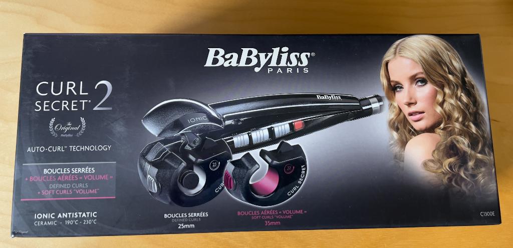 BaByliss Curl Secret 2 (C1300E), Ophalen of Verzenden, Zo goed als nieuw, Krultang of Stijltang