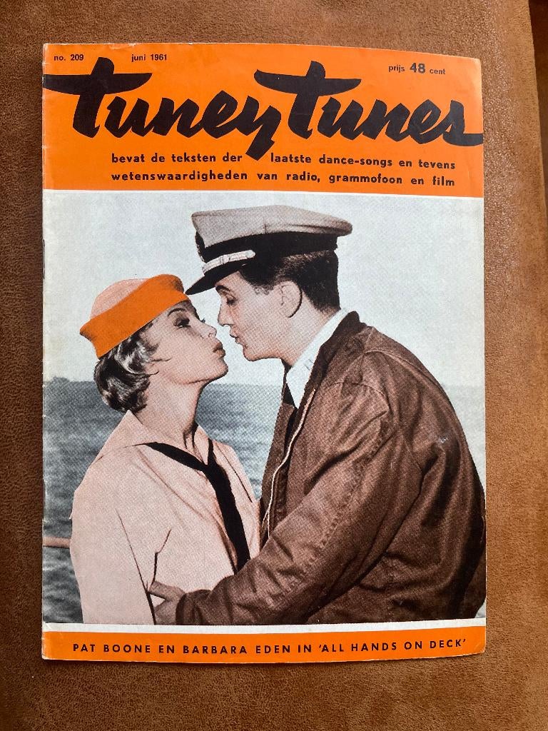 Tuney Tunes no 209 met Rex Gildo middenposter, Verzamelen, Ophalen of Verzenden, 1960 tot 1980, Nederland, Tijdschrift