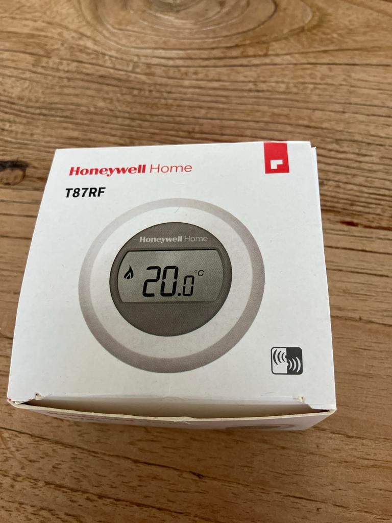 Honeywell Home T87RF Draadloze Thermostaat - Nieuw in Doos, Doe-het-zelf en Verbouw, Ophalen of Verzenden, Slimme thermostaat