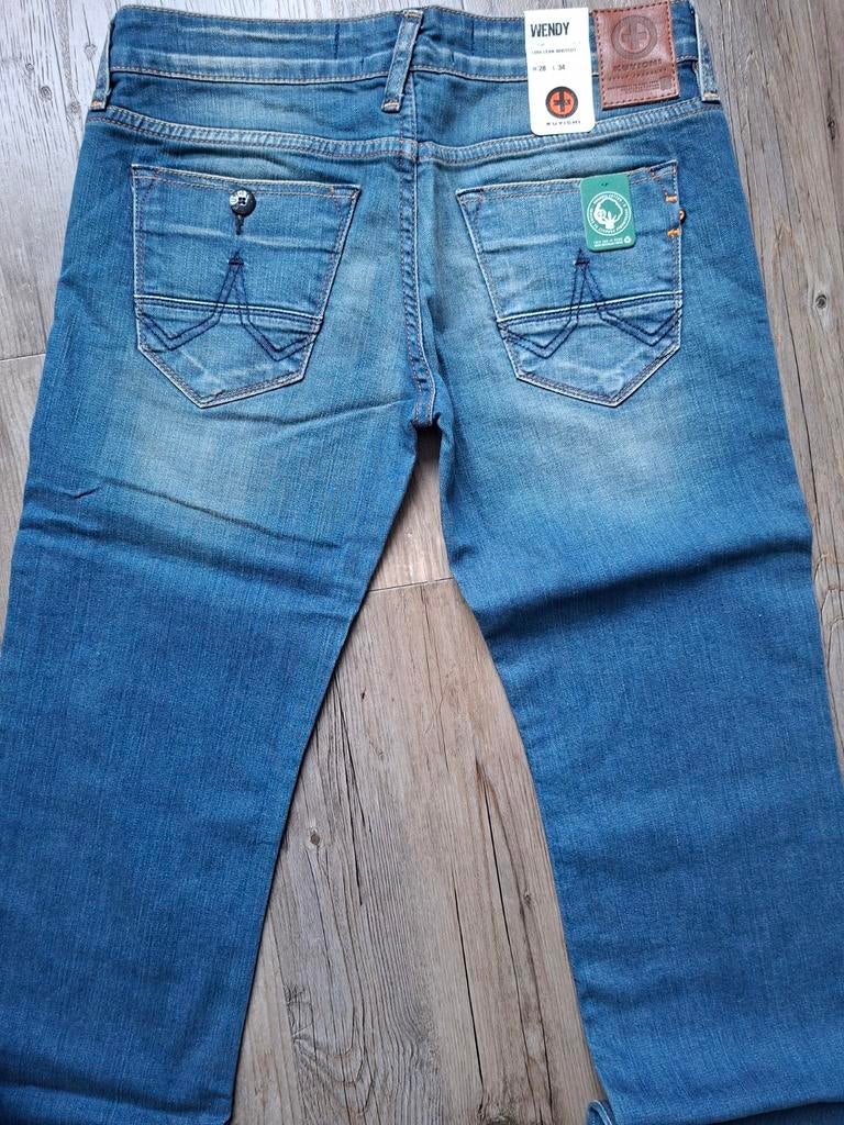 KUYICHI Wendy bootcut jeans W28 L34, Blauw, KUYICHI, Nieuw, Ophalen of Verzenden