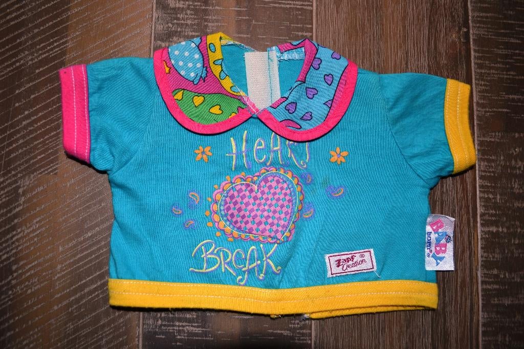 Mooi origineel zapf baby born bloesje NR 603, Verzamelen, Poppen, Ophalen of Verzenden, Zo goed als nieuw, Kleertjes