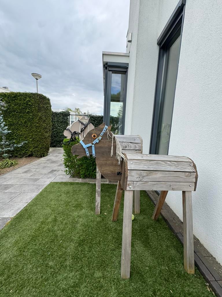 Grote houten speelgoedpaarden!, Ophalen, Gebruikt, Overige typen