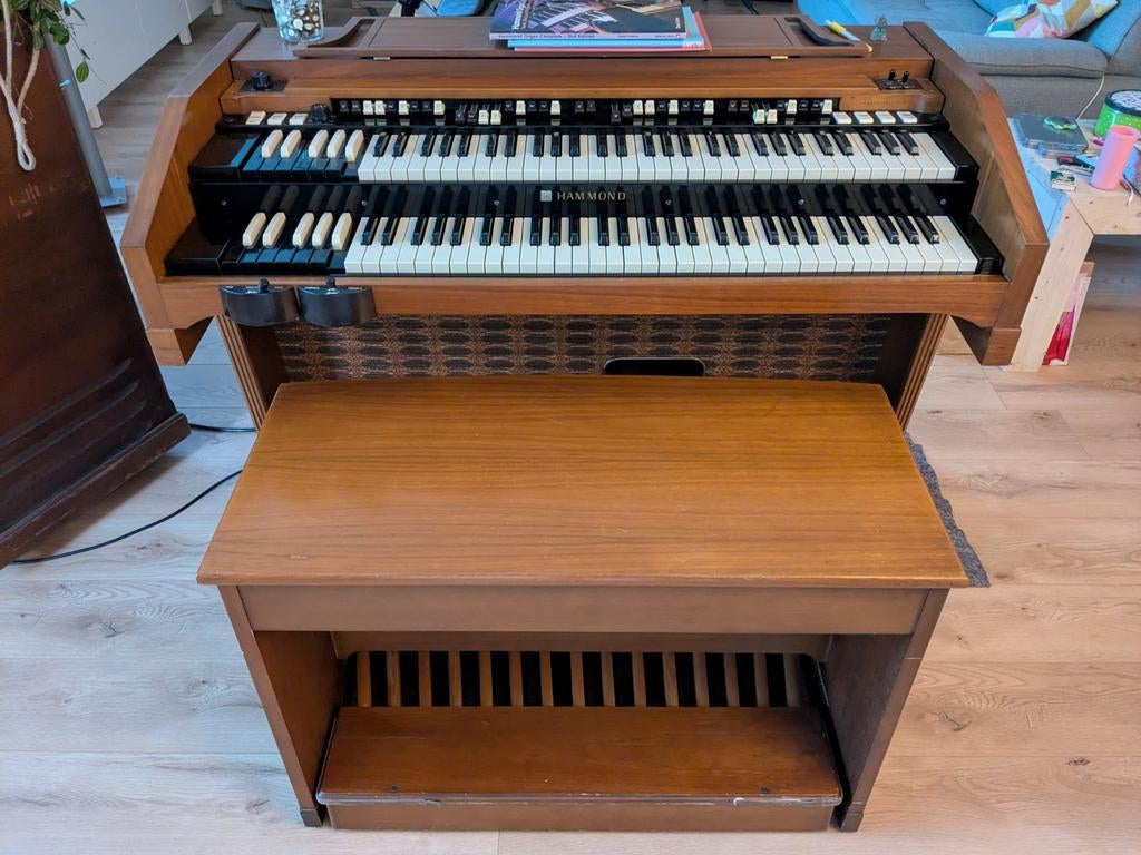 Hammond A100 Toonwielorgel - Top Conditie en Bundelopties!, Muziek en Instrumenten, Orgels, Ophalen, Gebruikt, 2 klavieren, Hammondorgel
