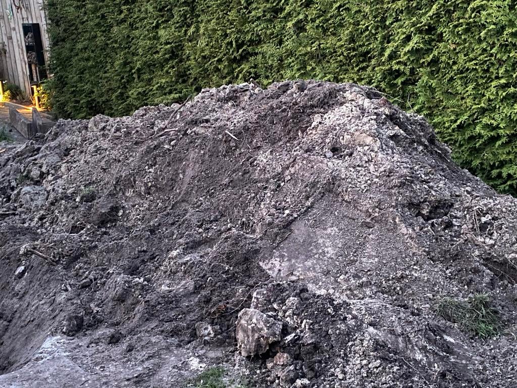Gemengd tuinaarde zand, Ophalen, Gebruikt, Overige typen