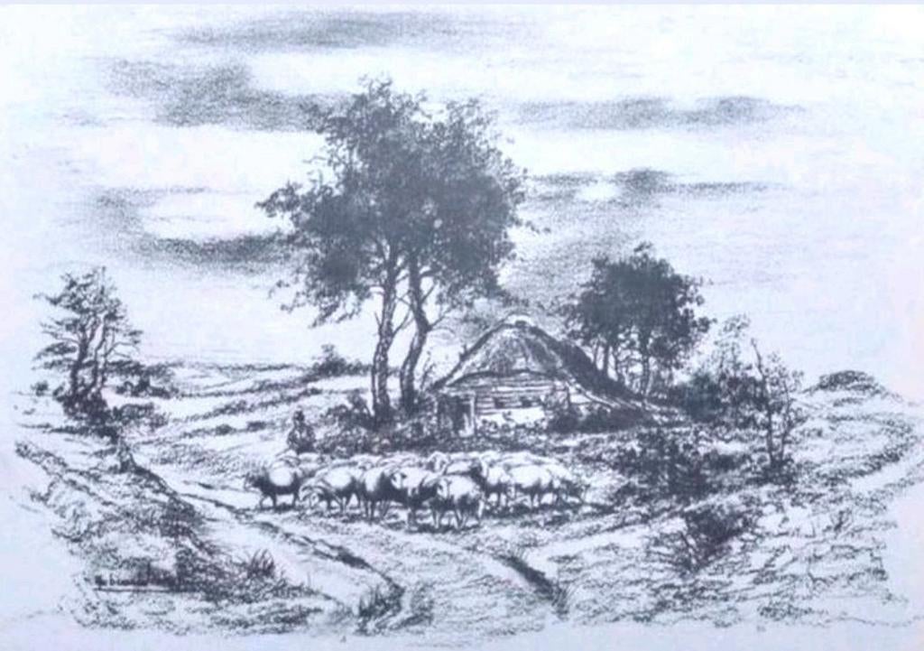 Hub van Winkel  ... origineel gesigneerde tekening ..., Antiek en Kunst, Ophalen of Verzenden