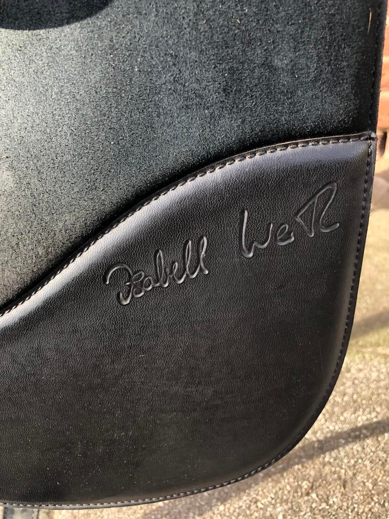 Dresuurzadel 16,5 inch Isabell Werth hart, Ophalen, Gebruikt, Dressuur