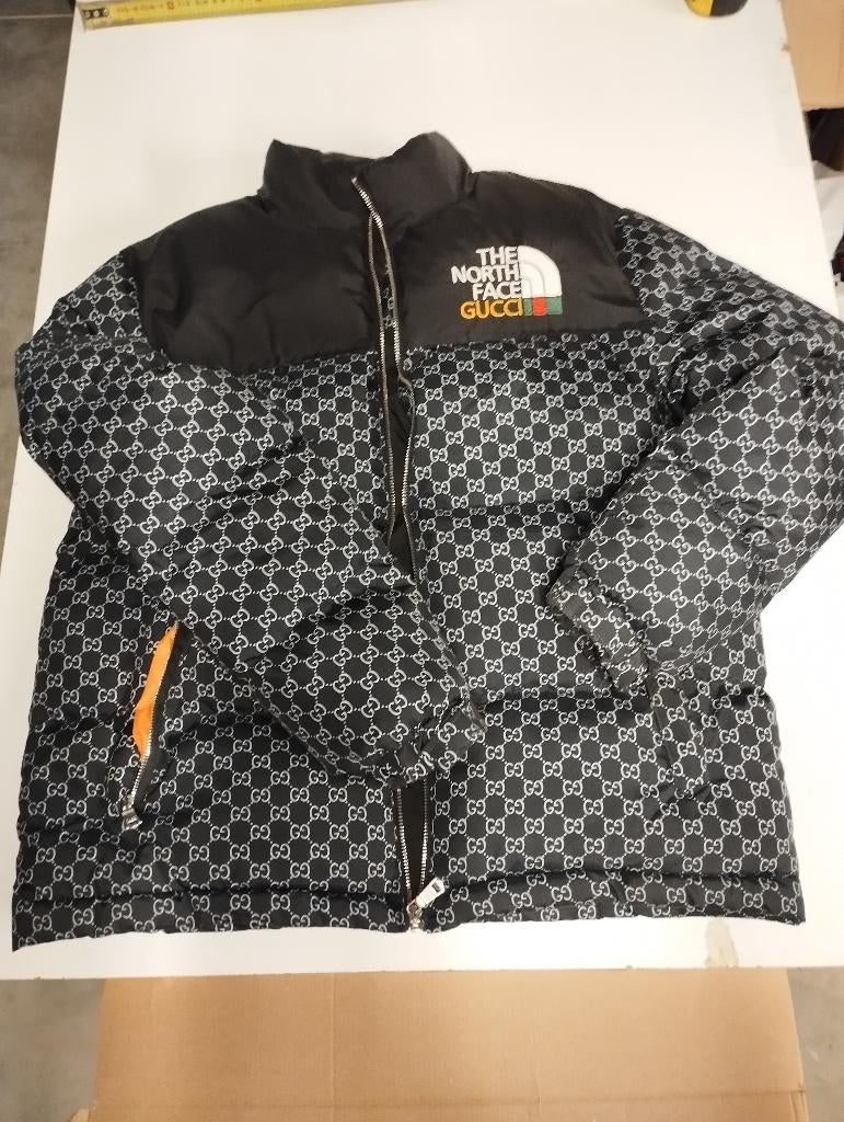 The North Face x Gucci - Winterjas, Zwart, Maat 56/58 (XL), Ophalen of Verzenden, Zo goed als nieuw