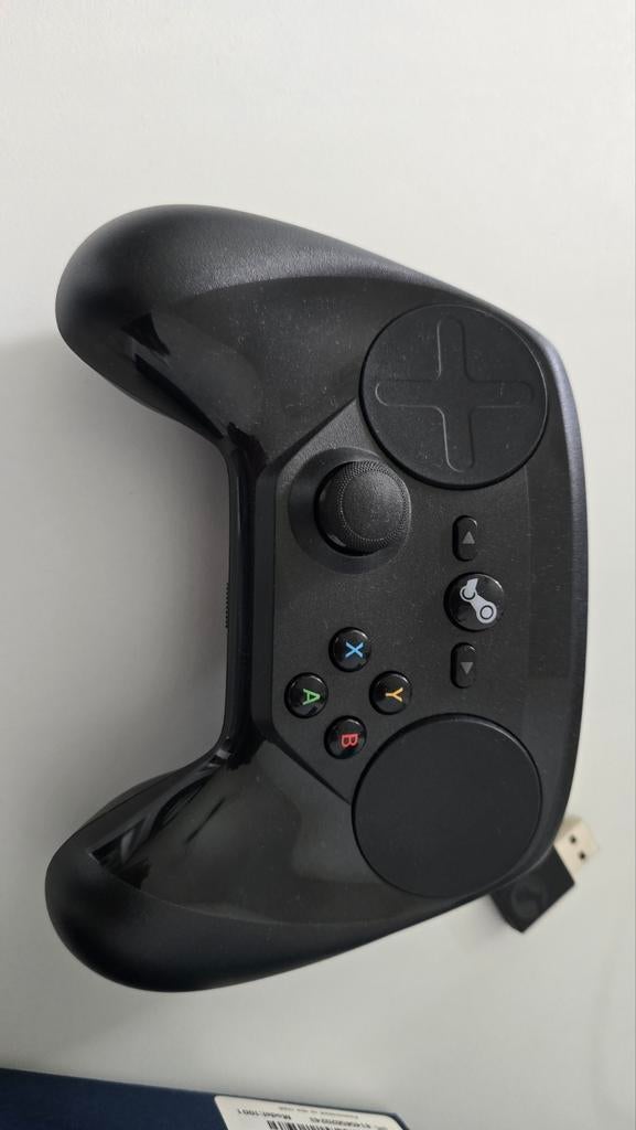 Originele Steam Controller - Zo goed als nieuw, Spelcomputers en Games, Spelcomputers | Overige Accessoires, Zo goed als nieuw