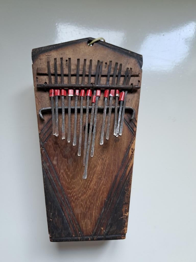 Vintage Kalimba / Duimpiano, Muziek en Instrumenten, Ophalen of Verzenden, Gebruikt
