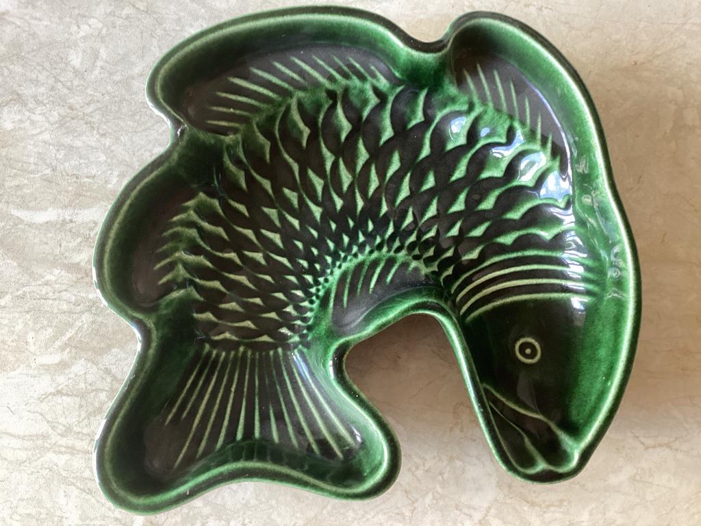 Puddingvorm Vis // 19.5x21.5 cm hoog 5 cm, Antiek en Kunst, Antiek | Keukenbenodigdheden, Ophalen of Verzenden