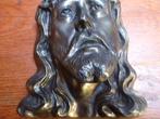 Art deco metalen Christus hoofd, A. Birembaux, Ophalen of Verzenden