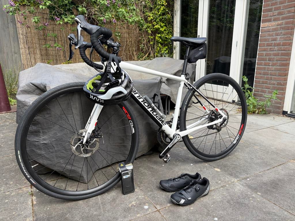 Cannondale Synapse Racefiets - Zo goed als nieuw met accesso, 28 inch, Aluminium, Zo goed als nieuw, Dames