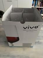 VIVO rode wijnglazen nieuw, Huis en Inrichting, Keuken | Servies, Ophalen, Glas of Glazen, Nieuw, Glas