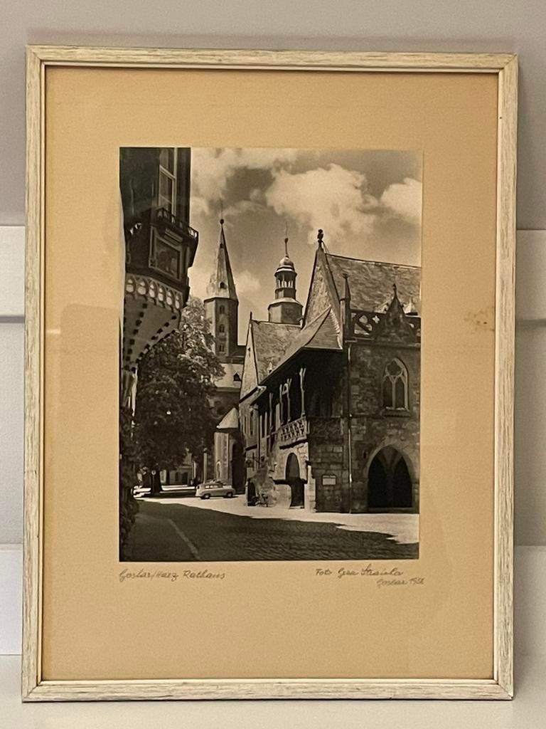 Geza Straichler D | Goslar Rathaus | signed | 1910-1960, Ophalen of Verzenden