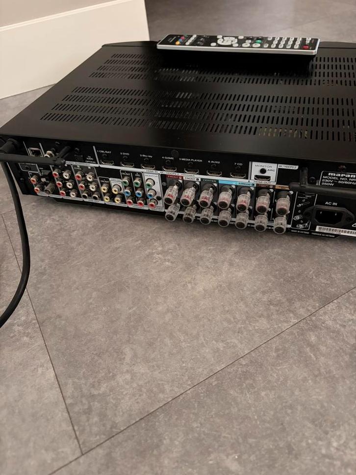 Marantz NR1606 AV Receiver - Slimline 7.2-kanaals, Audio, Tv en Foto, Versterkers en Receivers, Gebruikt, 7.1, 60 tot 120 watt
