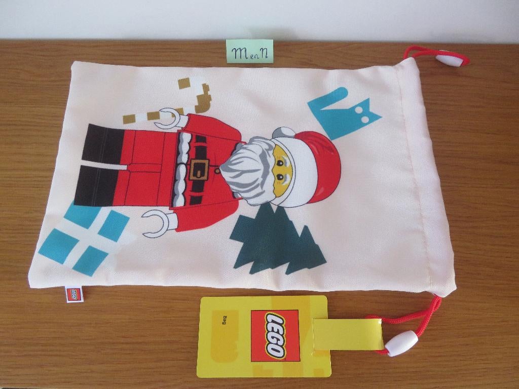 LEGO bag sac zakje tas Santa Claus Kerstman Kerst Christmas, Kinderen en Baby's, Speelgoed | Duplo en Lego, Ophalen, Overige thema's