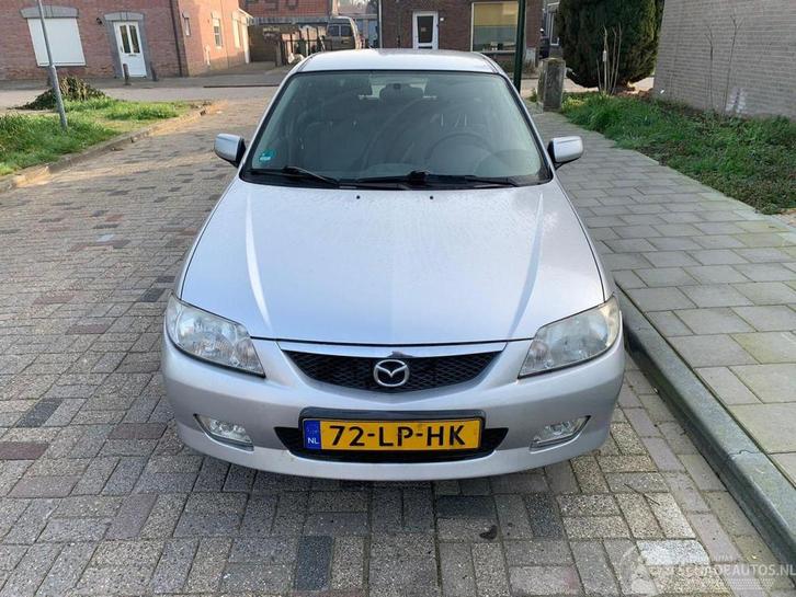 Mazda 323 FASTBREAK 1.6I EXCLUSIVE (bj 2003), Auto diversen, Schadeauto's, Mazda, Handgeschakeld, Benzine, Hatchback, Zilver of Grijs