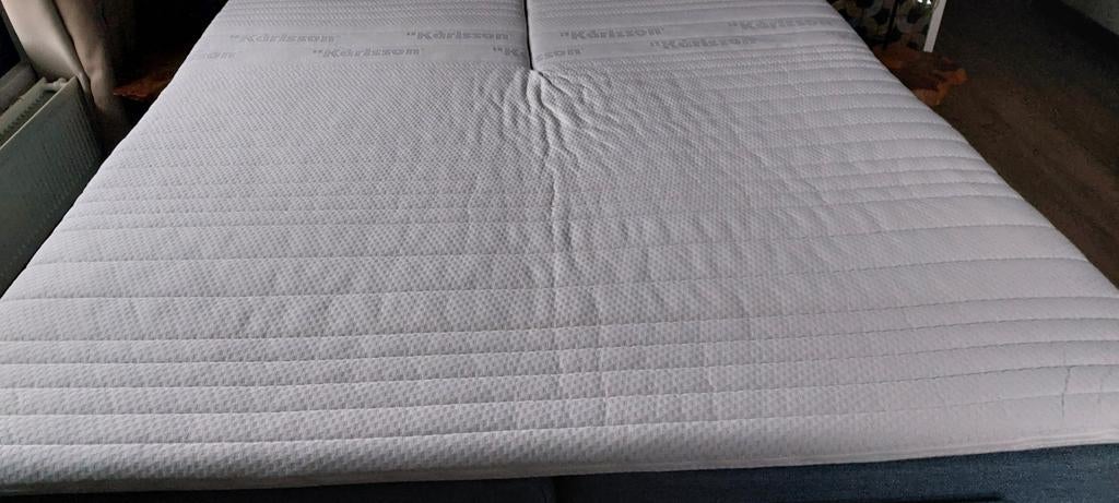 Splittopper Traagschuim, Tweepersoons, Ophalen of Verzenden, Zo goed als nieuw, Matras