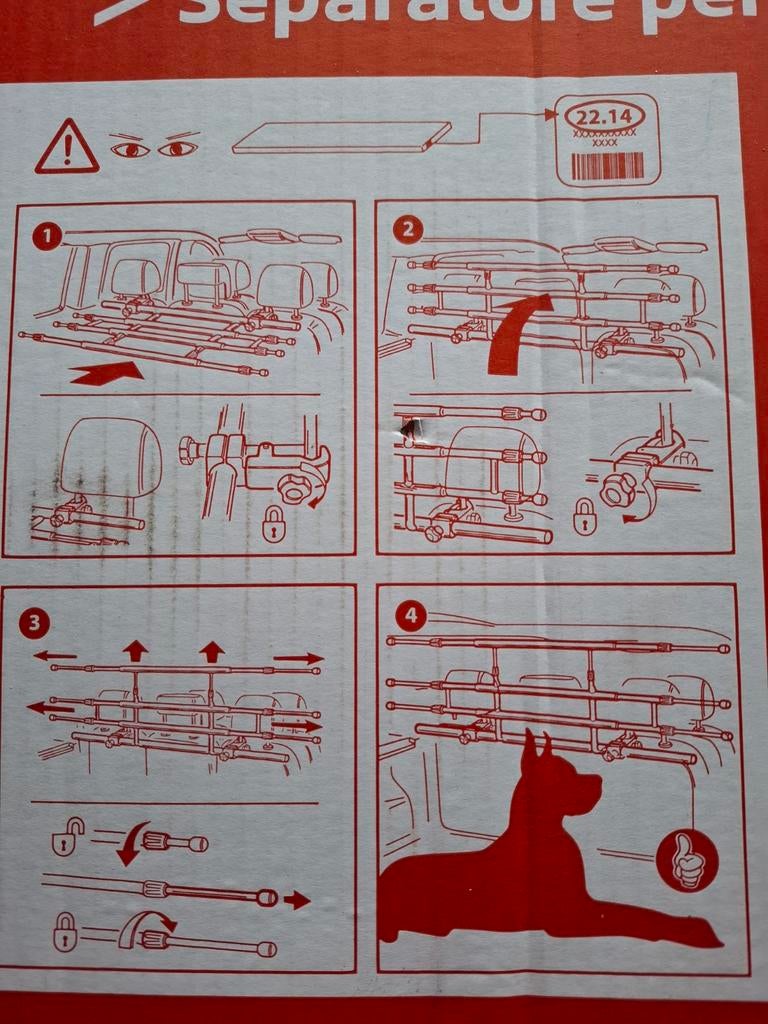 Auto/honden bagagerek nieuw €20,-, Ophalen, Nieuw