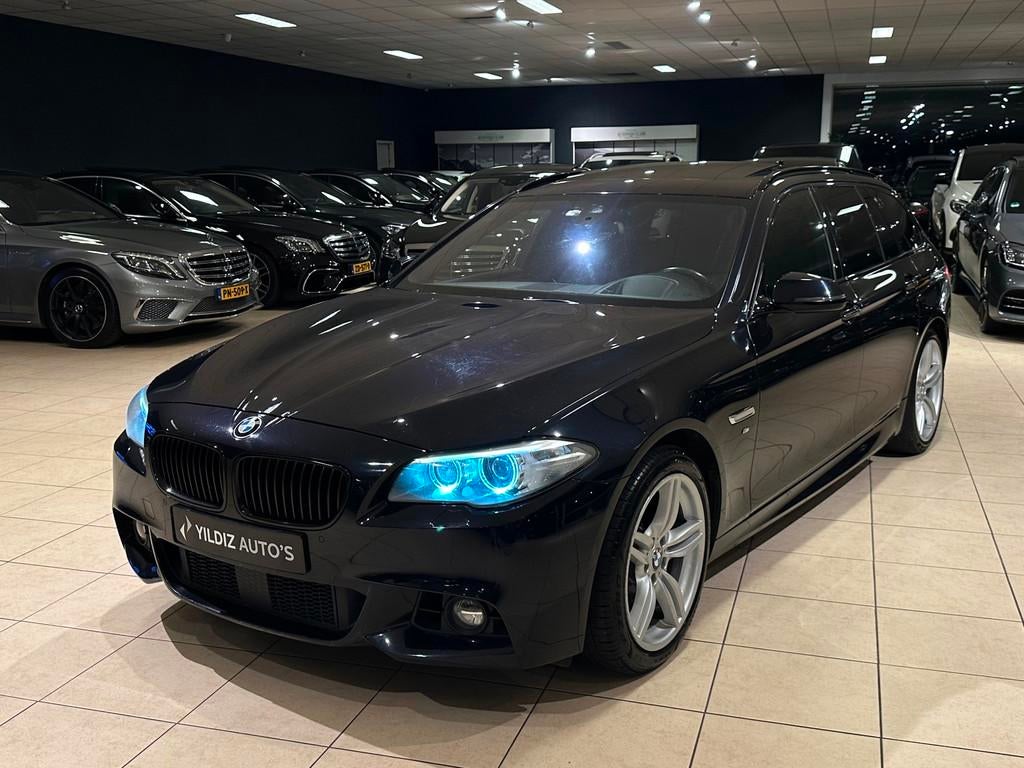 BMW 5-serie Touring 535d xDrive High Exe|M-SPORT|PANO|HUD|AC, Automaat, Gebruikt, 2993 cc, 2000 kg
