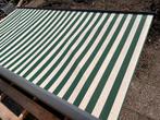 Zonnenscherm 4.5 meter breed uitval circa 3 meter, Gebruikt, 450 cm of meer, Elektrisch, Ophalen of Verzenden