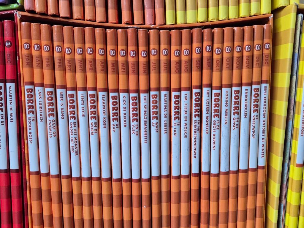 Borre boekjes jaargang 2 compleet, Ophalen
