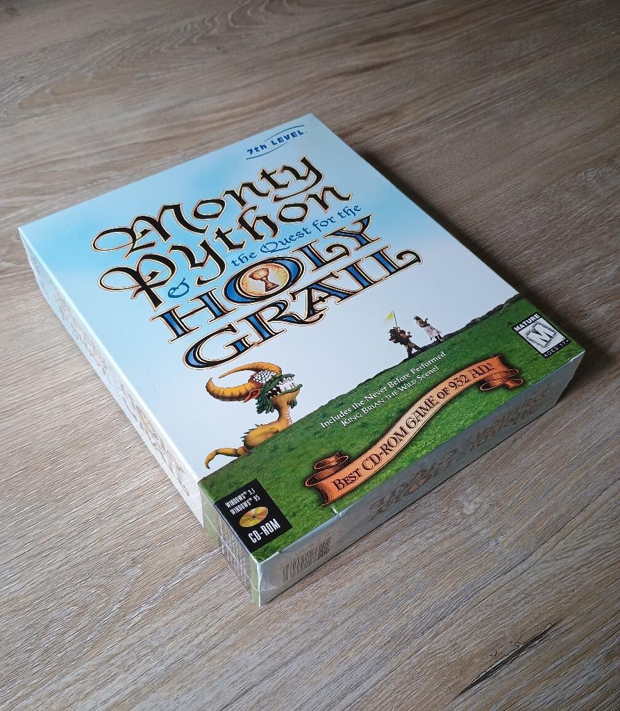 pc monty python and the quest for the holy grail bigbox 1996, Spelcomputers en Games, Games | Pc, Nieuw, 1 speler, Vanaf 16 jaar