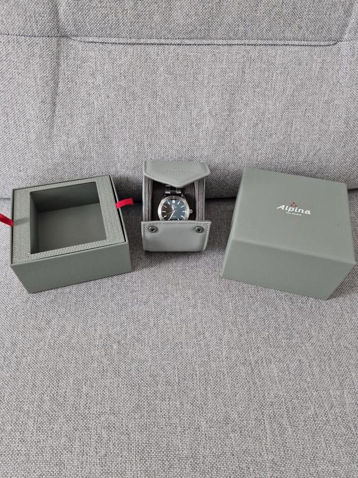 Alpina alpiner automatic 4, Sieraden, Tassen en Uiterlijk, Horloges | Heren, Nieuw, Overige merken, Leer, Ophalen of Verzenden