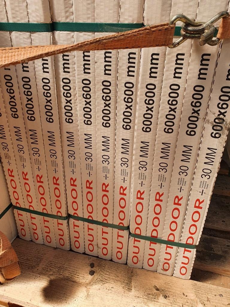 Restpartij keramische tegels, Ophalen, 60 cm of meer, Nieuw, 10 m² of meer