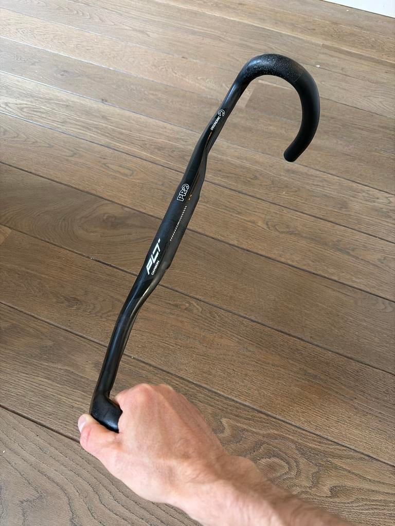 PRO PLT Ergo carbon stuur 44cm. Race of gravel, Ophalen of Verzenden, Gebruikt, Racefiets, Stuur