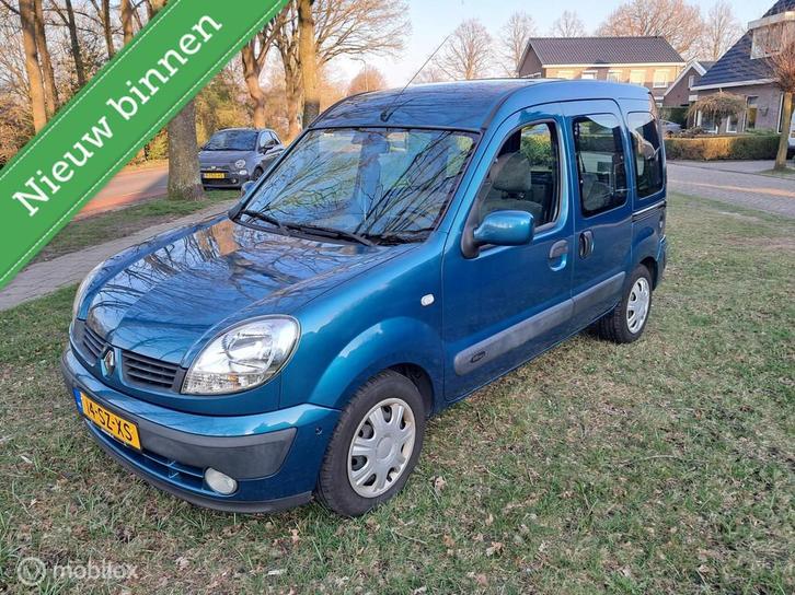 Renault Kangoo 3+1 rolstoelauto, Auto's, Renault, Bedrijf, Te koop, Kangoo, ABS, Airbags, Alarm, Centrale vergrendeling, Elektrische ramen
