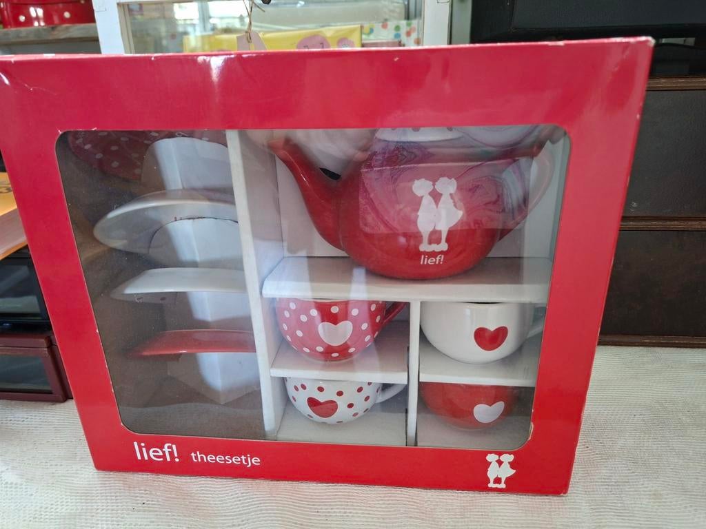 Kinder theesetje van Lief nieuw, Ophalen, Nieuw, Overige typen