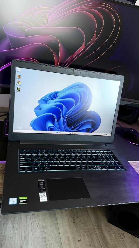 Lenovo L340 Gaming (17"), Computers en Software, Windows Laptops, Gebruikt, 2 tot 3 Ghz, Qwerty, Gaming