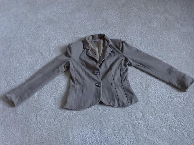Super mooi jasje / colbertje / maat M / Perla Nera, Beige, Ophalen of Verzenden, Zo goed als nieuw, Jasje