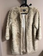 Faux fur jas, Kleding | Dames, Jassen | Winter, Ophalen of Verzenden, Zo goed als nieuw, Maat 38/40 (M), Beige