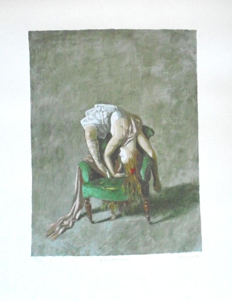 Kenne Gregoire.Prachtige, gesigneerde zeefdruk., Ophalen