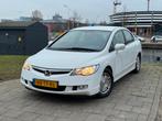 Honda Civic 1.3 Vtec Hybrid Aut 2007 StoelVerw/Cruise/Clima, Auto's, Stof, Wit, Origineel Nederlands, Bedrijf