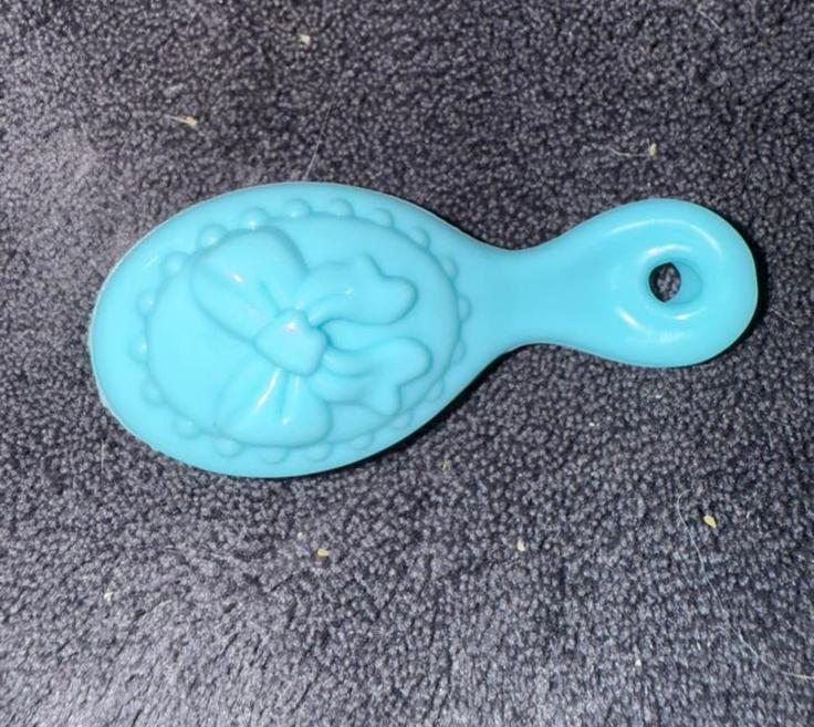 My Little Pony G3 Marshmellow Coco 2004 - borstel, Ophalen of Verzenden, Zo goed als nieuw