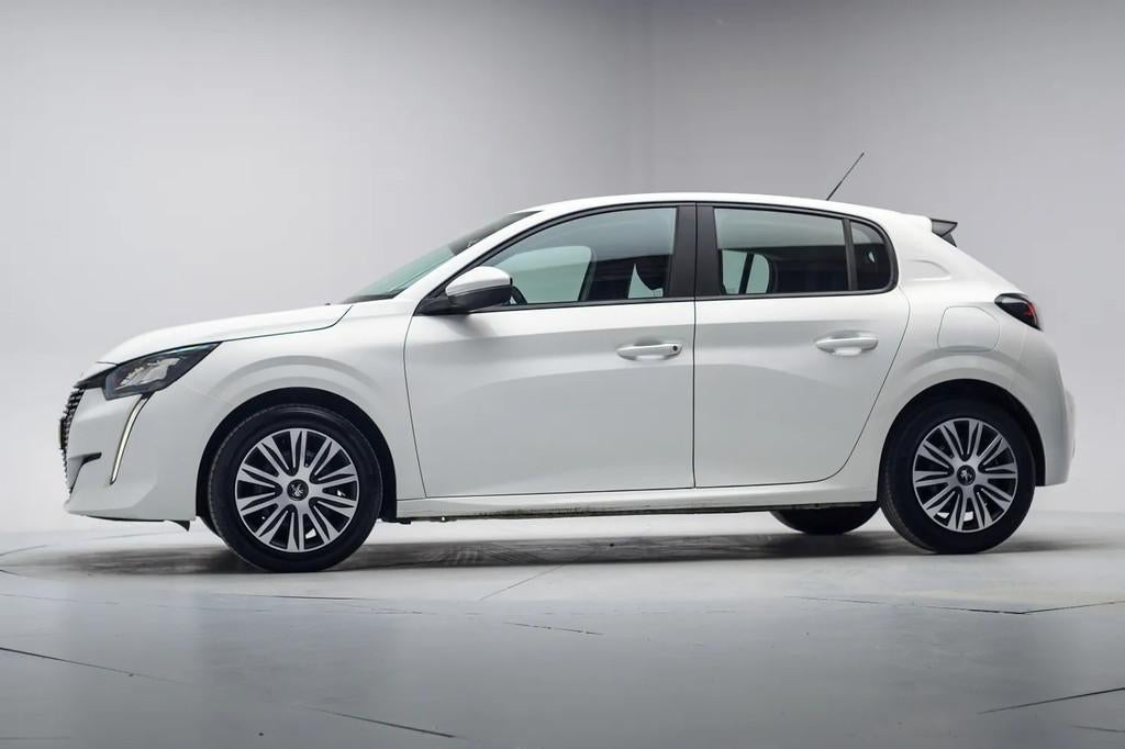 Peugeot 208 1.2 PureTech Active 5-drs [ LED Navi Apple/Andro, 1199 cc, Wit, Origineel Nederlands, Handgeschakeld