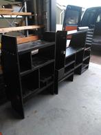 Opbergrek voor bestelwagen - Zwart houten rek, Ophalen